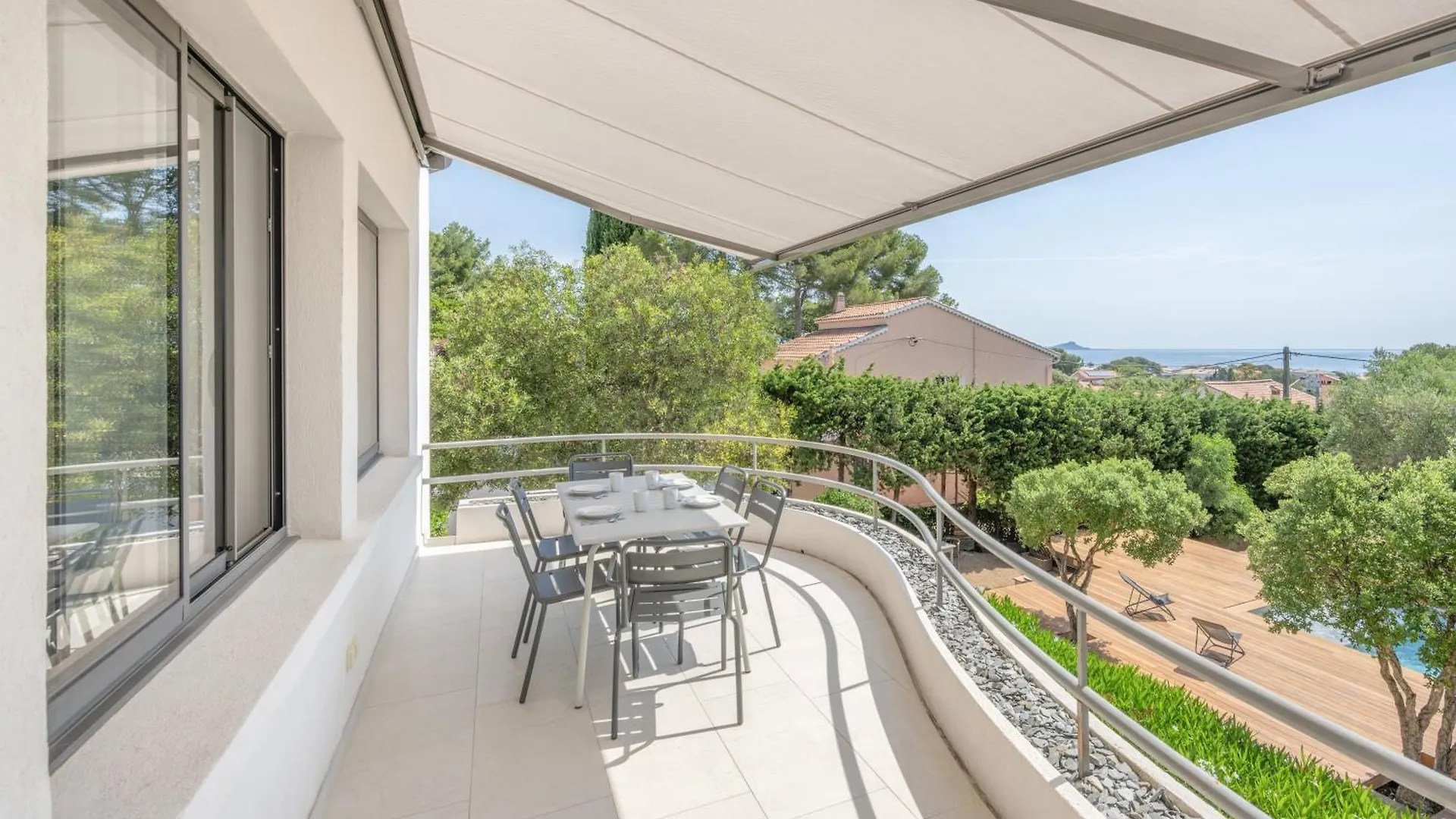 Villa Vue Mer Avec Piscine Privee Pour 4 A 6 Personnes Wifi Saint Aygulf 0*,