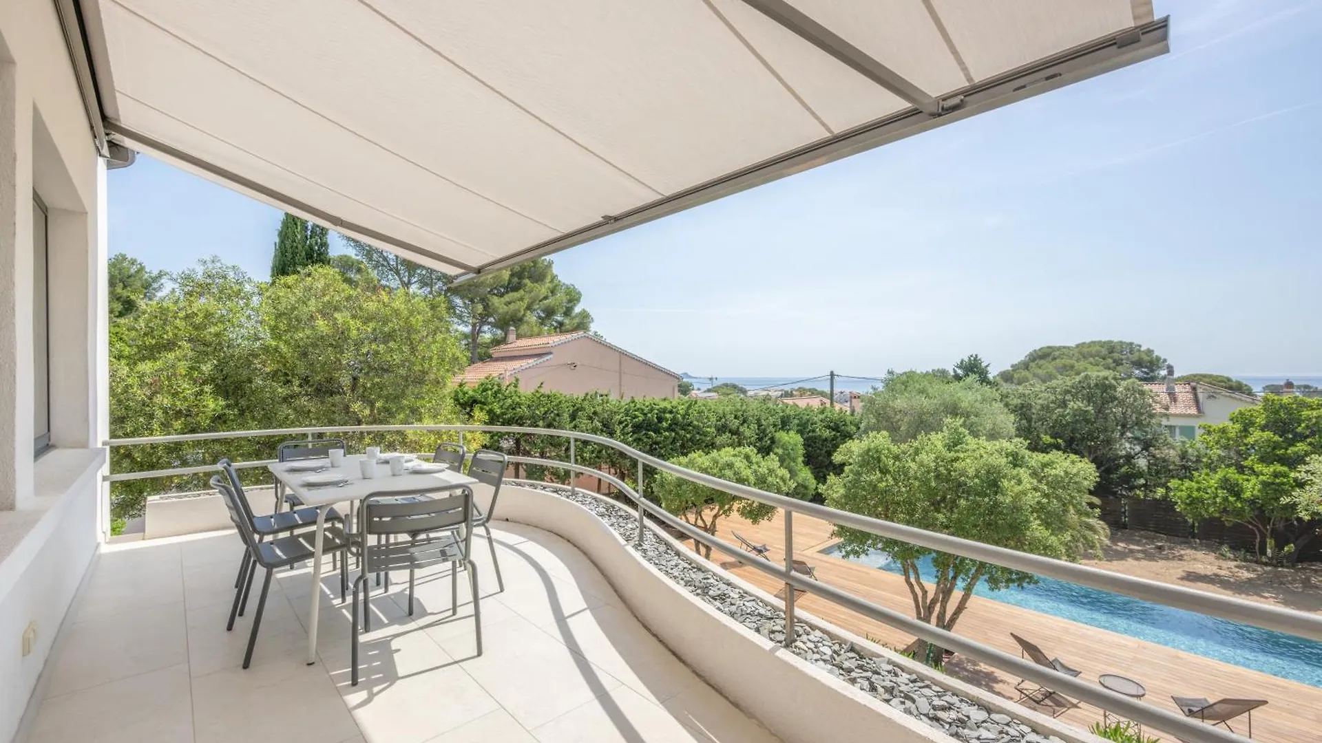 Villa Vue Mer Avec Piscine Privee Pour 4 A 6 Personnes Wifi Saint Aygulf